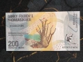 Банкнота - Мадагаскар - 200 ариари UNC | 2017г., снимка 2