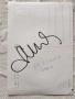 Оригинален Автограф на Легендарната Естрадна Певица Лили Иванова, поставен лично от нея , снимка 2