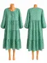 👗👗👗 Тренди рокля в свободна кройка🍀 м/л, снимка 1