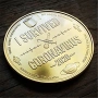 Монета Fuck Covid-19 Coronavirus - Gold, снимка 2