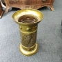 Антична месингова поставка за чадъри, снимка 2