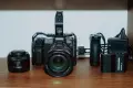 Canon EOS R + Обектив Canon EF 24-105mm + 2 батерии и Small Rig клетка, снимка 1