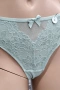 Hunkemöller дамско дантелено долнище, размер L, ментов цвят, снимка 3