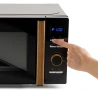 Микровълнова фурна 20L,черна, дигитална., снимка 3