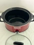 Уред за бавно готвене Crock-Pot SCV400RD (3.5L, Червен) + ГАРАНЦИЯ, снимка 3