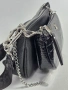 Нова дамска чанта Steve Madden MAXIMA Black Croc с портмоне, снимка 3