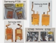 Оригинални кабели за Samsung U700,B5702,B3410,I520,i9000,E200,E250D,i8910,J600,E700,E710,E715,X650, снимка 2