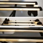 Алуминиев багажник напречни греди THULE 110см за монтаж на рейки, снимка 2