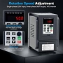 Нов Честотен Инвертор 2.2KW VFD Контролер за Електромотор PWM, снимка 3