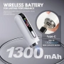 Чисто нов безжичен комплект за татуировки/PMU - Mast Y22 Pro + Безжичен крачен педал Mast Bluetooth , снимка 7