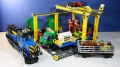 Лего Син Товарен Влак 60052 Lego City Blue Cargo Train, снимка 2