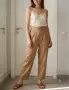 Scotch & Soda Raffia Town Дамски панталон в пясъчно кафяво S, снимка 1
