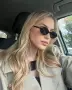 Miu Miu очила с лого в черно, снимка 11