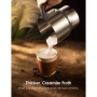 Miroco Milk Frother, Електрическа машина за млечна пяна  за кафе, лате, капучино, снимка 4