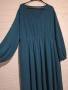 ДЪЛГА ТЪМНОЗЕЛЕНА РОКЛЯ 4XL, снимка 4