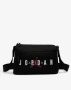 NIKE Jordan Crossbody Bag Black  Чанта NIKE в черен цвят, изработена от висококачествени материали, , снимка 1