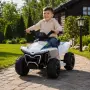 Детско акумулаторно ATV 6V 25W – Електрическо ATV с LED светлини за деца 1.5+ години, бяло, снимка 1