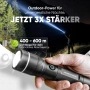 Фенер Adler Focus Rechargeable Flashlight 1000 – фенерът, който превръща нощта в ден!, снимка 2