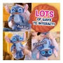 Интерактивен Плюшен Stitch Many Moods със Звуци, LCD Очи и Над 50 Реакции, снимка 6