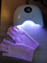 UV/LED лампа за маникюр MelodySusie 24W + подарък козметична чантичка, снимка 11