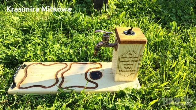 Дъски за мезета с диспендър за алкохол, снимка 6 - Подаръци за мъже - 54257228