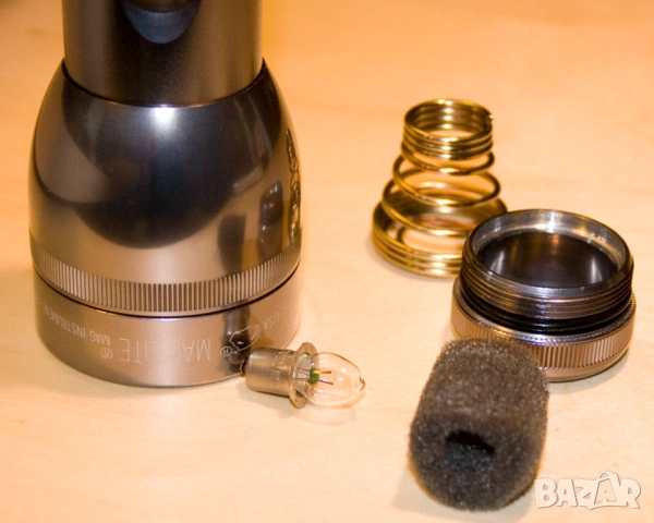 НОВ Оригинал MAGLITE Classic 6D Американски ФЕНЕР 495мм Прожектор за Батерии R20/R6 с Адаптор БАРТЕР, снимка 14 - Екипировка - 54826629