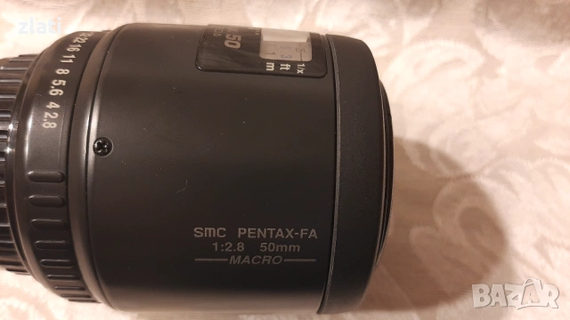 SMC Pentax-FA 1:2.8 50mm MACRO, снимка 6 - Обективи и филтри - 54663679