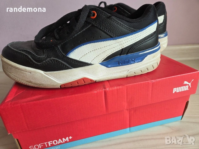Маратонки Puma Rebound Retro с кожа Номер 36, снимка 2 - Детски маратонки - 55070459