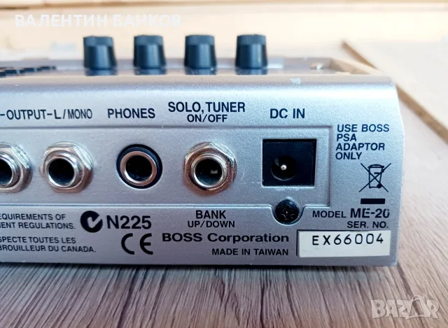 Китарен процесор Boss ME-20 с множество ефекти, снимка 5 - Други - 55467869