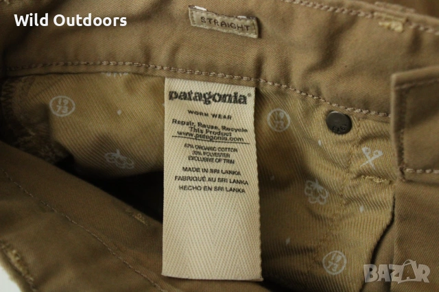 PATAGONIA - мъжки панталони - дънки, размер 32 (S), снимка 6 - Спортни дрехи, екипи - 54626851