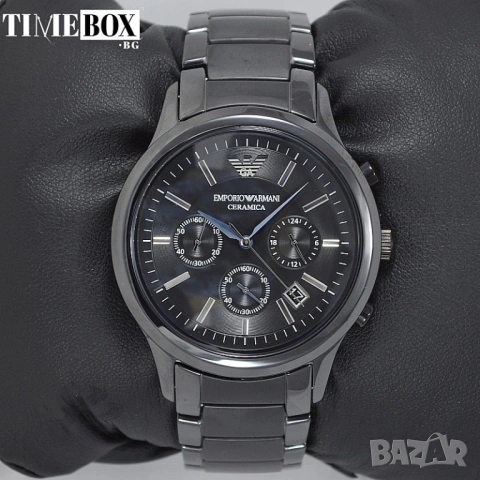 Emporio Armani AR1452 Ceramica Chronograph, снимка 7 - Мъжки - 24443179
