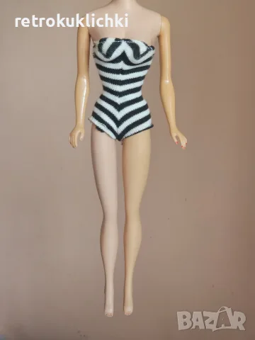 Винтидж кукла Барби Bubblecut Barbie 1961, снимка 4 - Кукли - 55353429