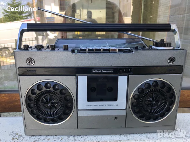 National Panasonic RS-466 
(Japan-1975)радиокасетофон, снимка 10 - Радиокасетофони, транзистори - 55692602