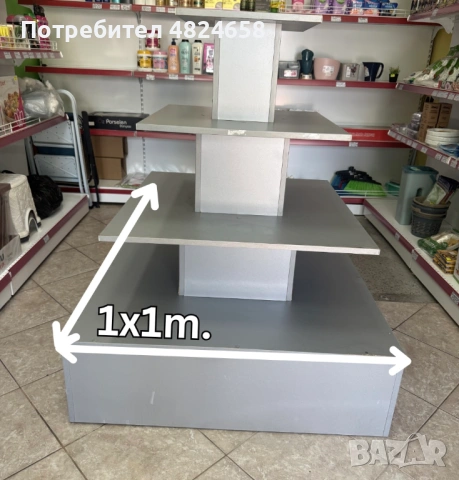 Стелажи за магазин, снимка 4 - Стелажи и щандове - 54509198