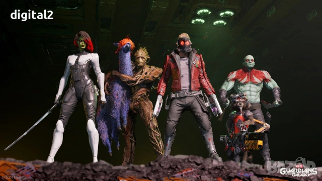 Marvel's Guardians Of The Galaxy (PS4) Игра PS4 PS5 Нова Запечатана, снимка 6 - Игри за PlayStation - 54330556