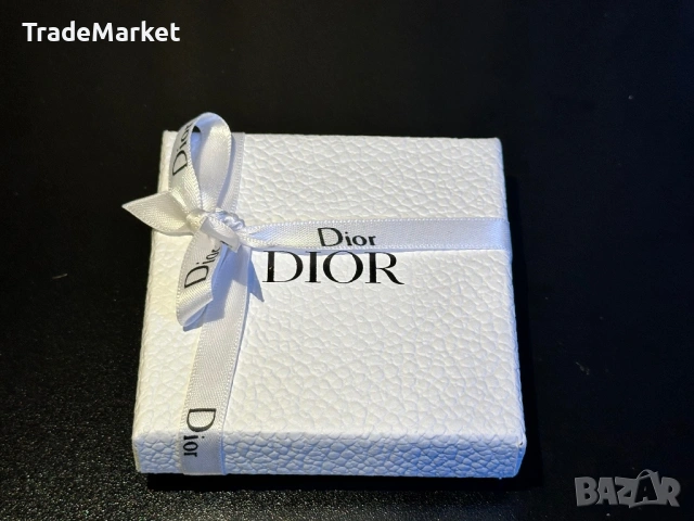Нови Дамски Обеци Christian Dior 30 Montaigne CD Logo Pearl Drop Earrings с плен комплект аксесоари, снимка 6 - Обеци - 54279507
