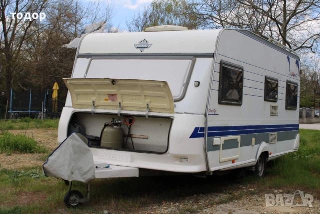 каравана Hobby Prestige 495, снимка 15 - Каравани и кемпери - 54159294