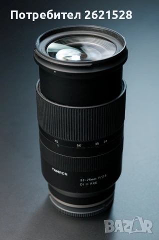 Обектив Tamron 28-75mm f/2.8 Di III - Sony E-mount, снимка 2 - Обективи и филтри - 54517192