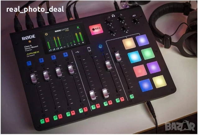 RØDECaster Pro – професионална подкаст конзола - чисто нова - гаранция 2 г., снимка 4 - Ресийвъри, усилватели, смесителни пултове - 53974941