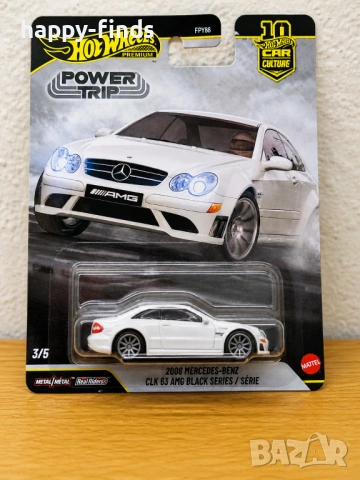 Mercedes-Benz CLK 63 AMG Black Series (2008) Hot Wheels Premium