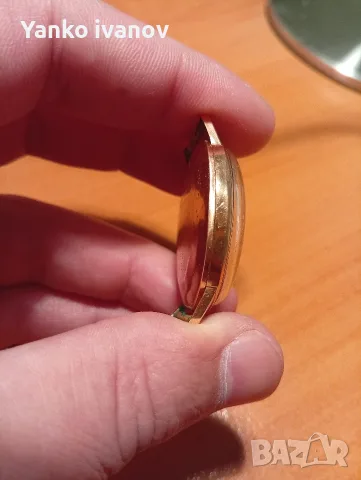 Timor швейцарски златен часовник, снимка 5 - Мъжки - 55439019
