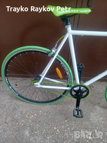 Велосипед Fixie Single speed 28 Totem, снимка 3 - Велосипеди - 54390133