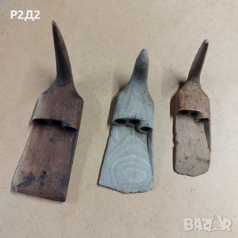 стари дървени паламарки , снимка 2 - Антикварни и старинни предмети - 54016500