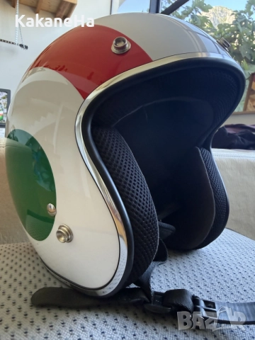 "Vespa Nazioni" 2.0 Jet Helmet детска каска за скутер моторче веспа мотоциклет оригинална Италия, снимка 2 - Спортна екипировка - 55358421