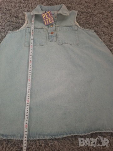 Дънкова рокля River Island S/M/L, снимка 6 - Рокли - 55183821