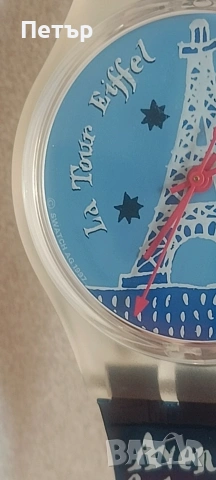 Рядък Swatch "Titi Parisien" (GK276) – Колекционерско състояние!, снимка 7 - Дамски - 54697607