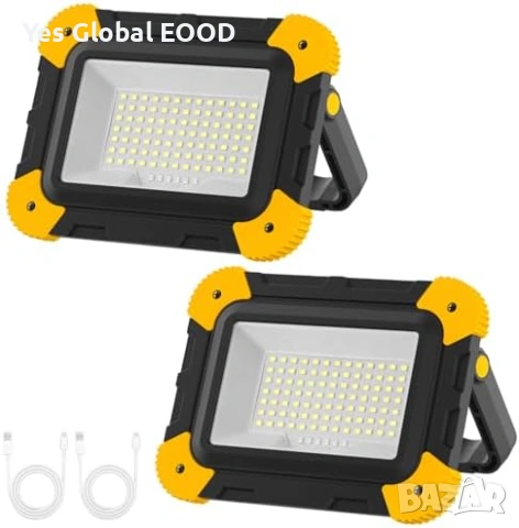 LED прожектор акумулаторен T-SUNUS USB IP65