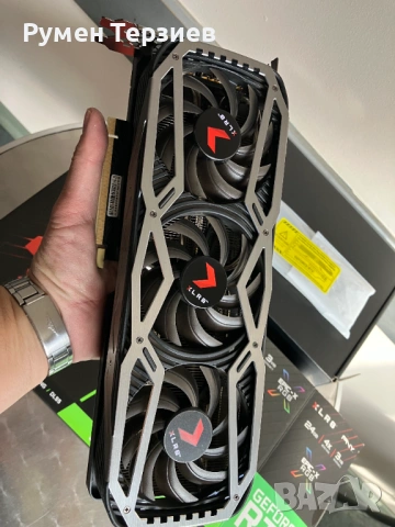 PNY GeForce RTX 3090 24GB, снимка 10 - Видеокарти - 54363353