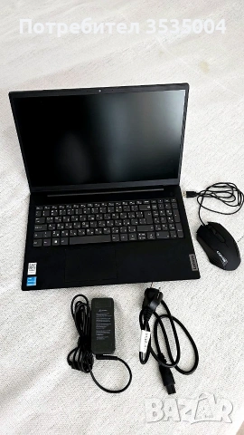 Lenovo V15 G2 IJL 15.6" - практически нов, 16GB RAM, SSD NVMe, батерия 0% износване, снимка 3 - Лаптопи за дома - 55203020