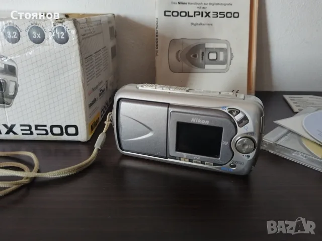 Камера Nikon COOLPIX 3500 Japan, снимка 8 - Фотоапарати - 46492329